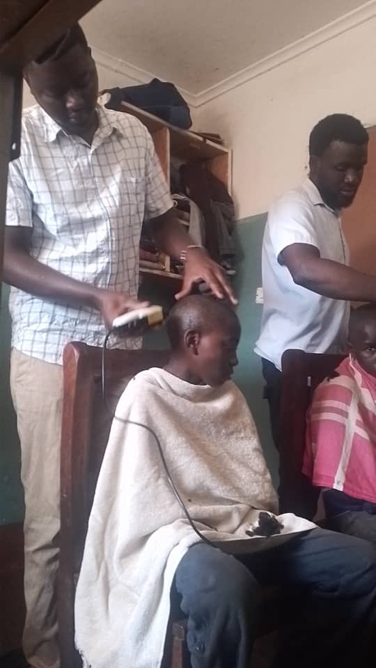 Shaving patients in hospitals